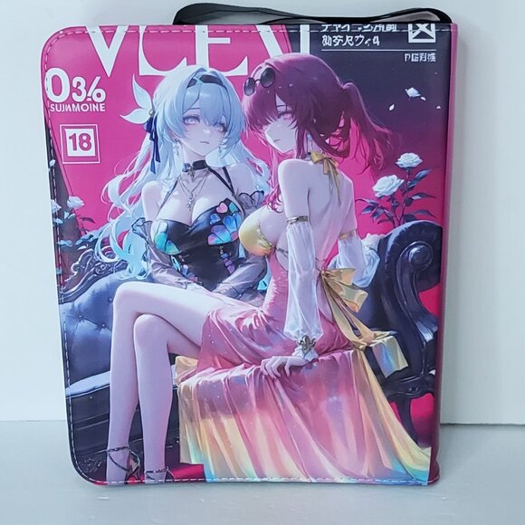 Rem Ram Kafka Firefly Redemption Card Binder 3-Ring Anime & Waifu Large Folder - Picture 2 of 5